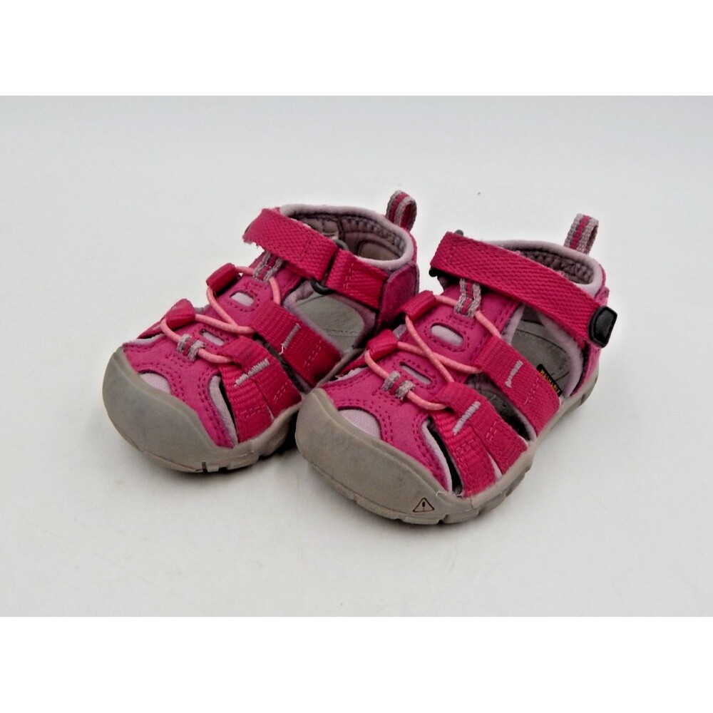 Keen Newport H2 Kids Pink Grey Sport Sandals Water Shoes Size 4 Toddler